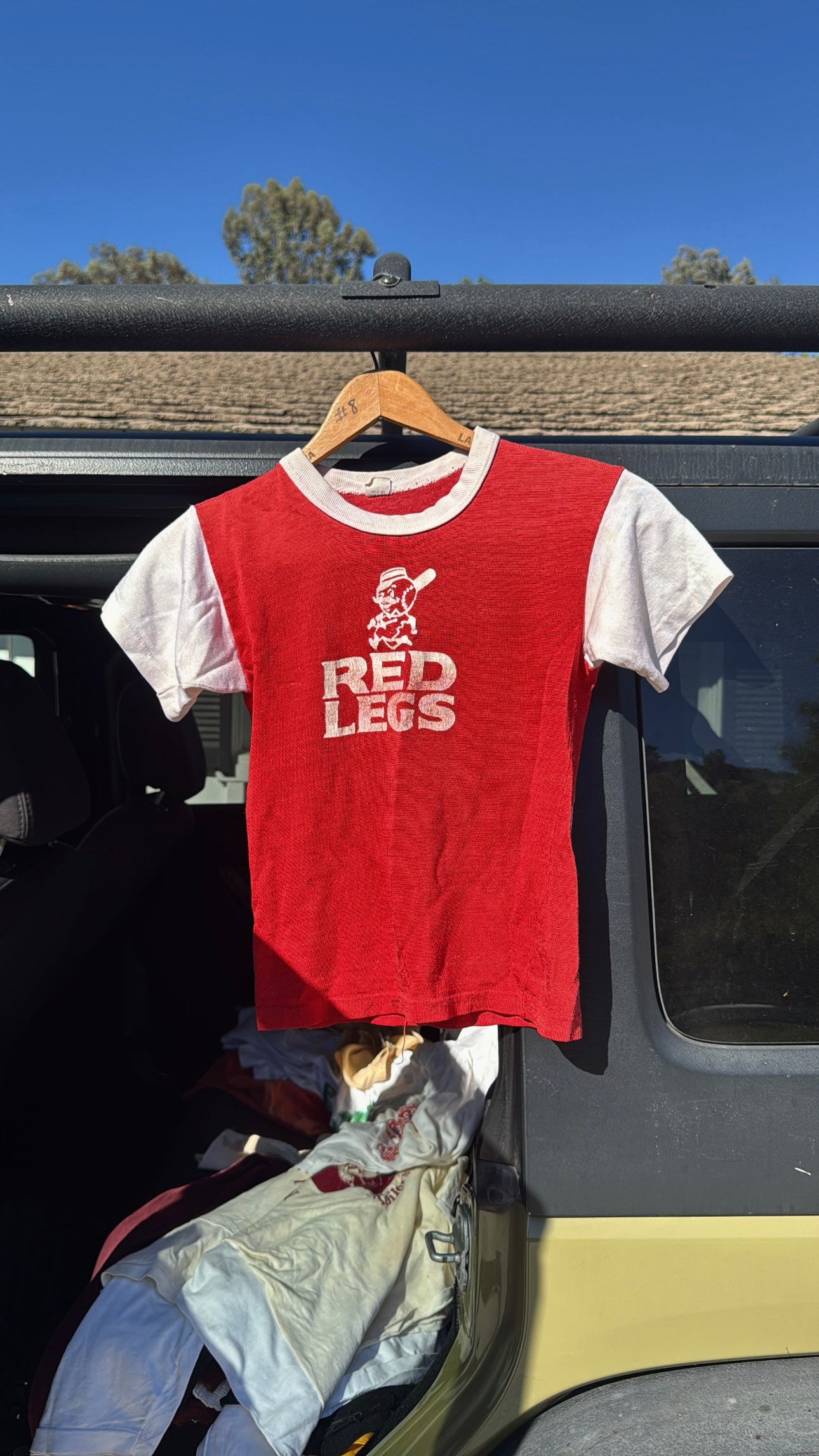 1950s Durene Red Legs Jersey