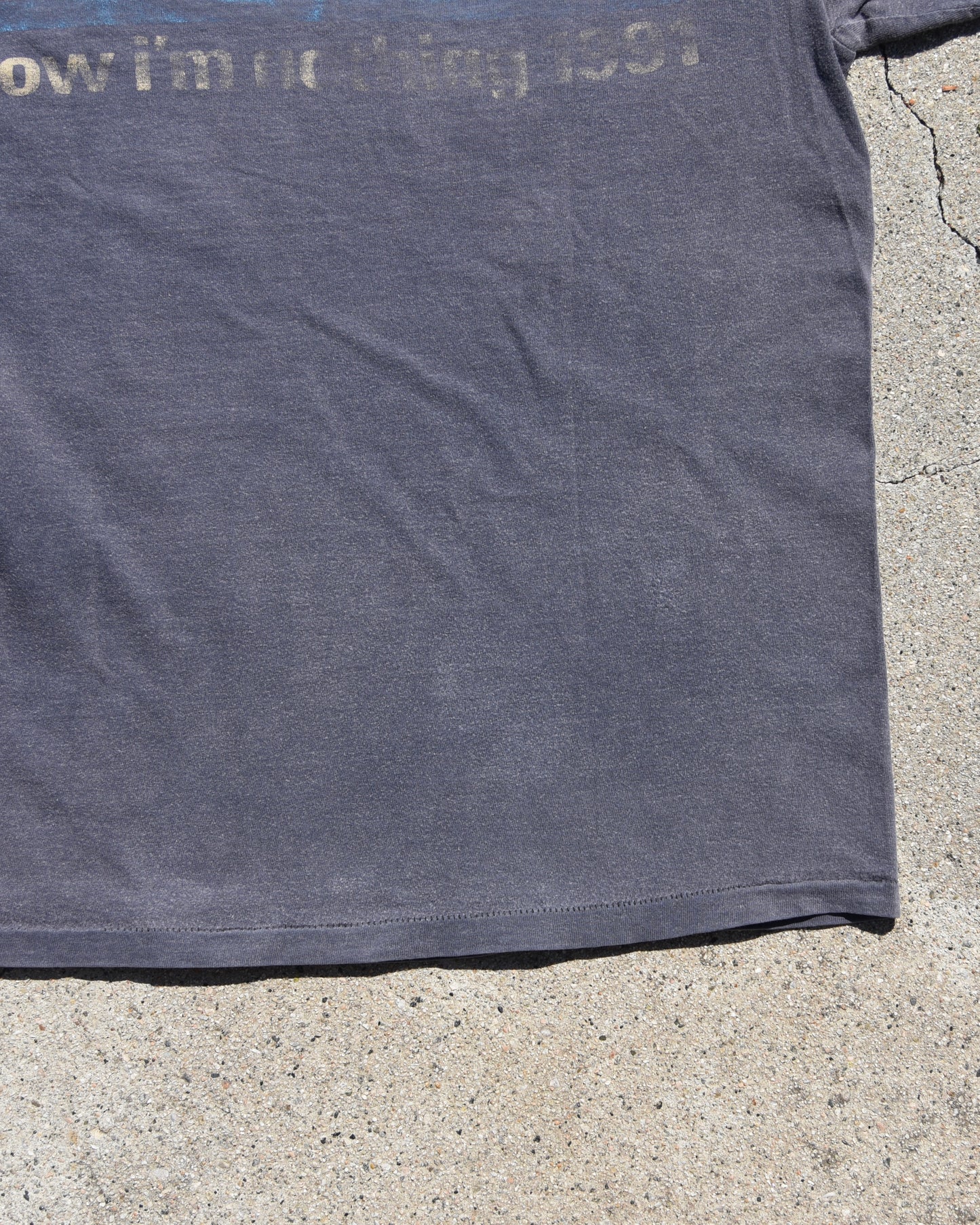 1991 Sun Faded Nine Inch Nails Now I’m Nothing Tshirt