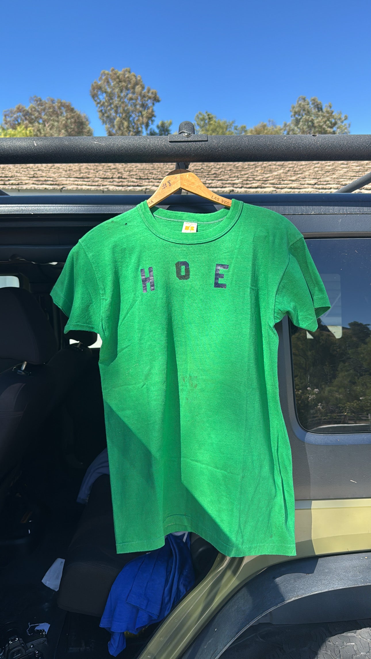 1970s Russell Athletic “HOE” Spell Out Tshirt