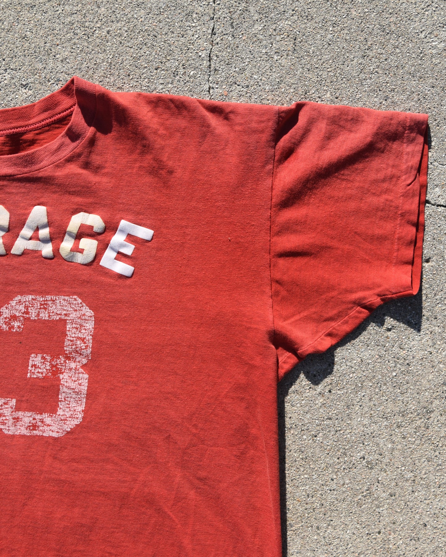 1960s Red Rage Phys Ed Tshirt