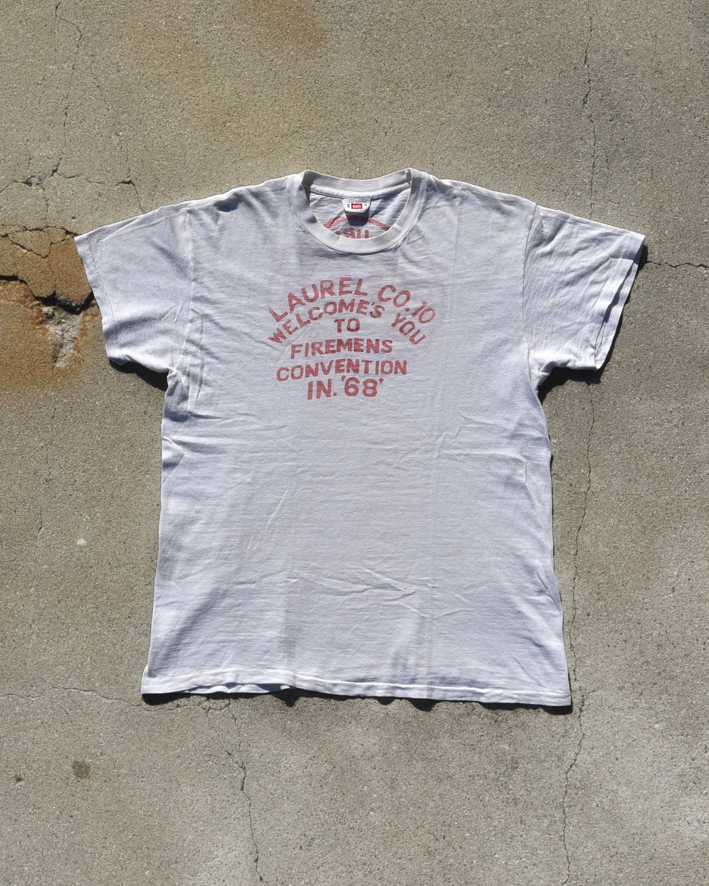 1960s Laurel Fire Dept Convention Tshirt