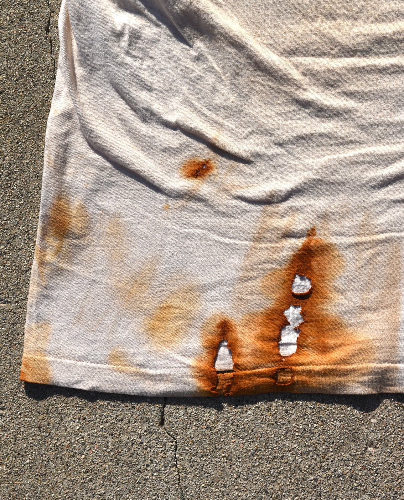 1940s Dix Knit Lumen Christi Phys Ed Tshirt Thrashed
