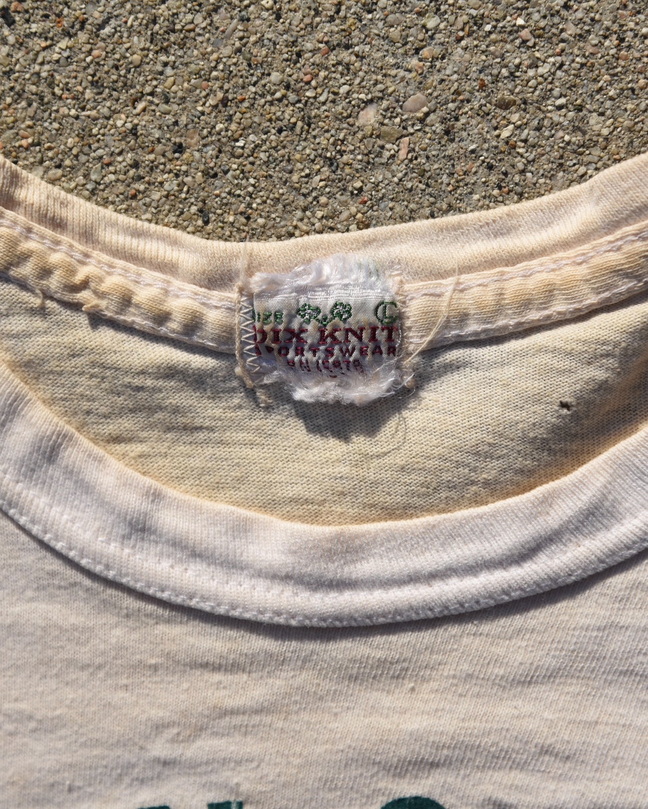 1940s Dix Knit Lumen Christi Phys Ed Tshirt Thrashed