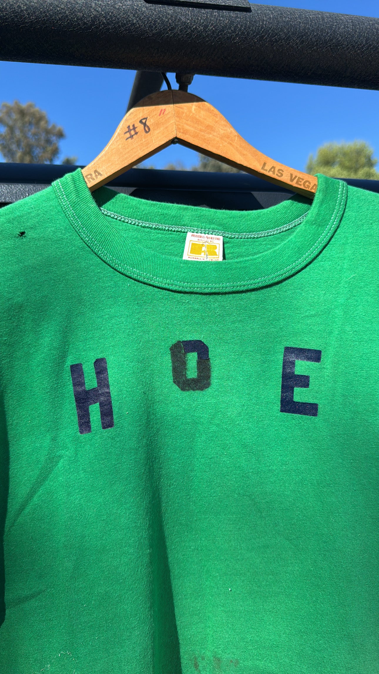 1970s Russell Athletic “HOE” Spell Out Tshirt