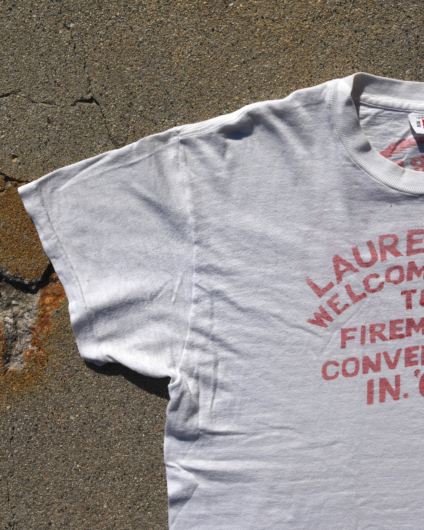 1960s Laurel Fire Dept Convention Tshirt