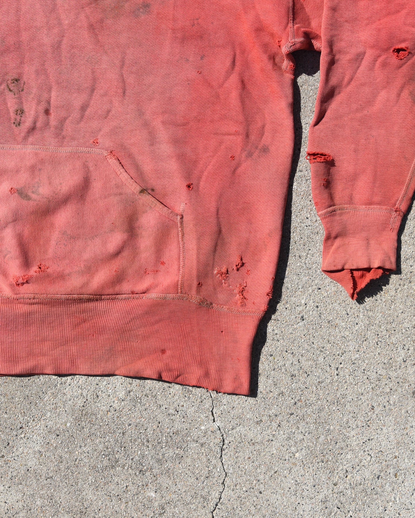 1950s Thrashed and Sun Faded Hoodie