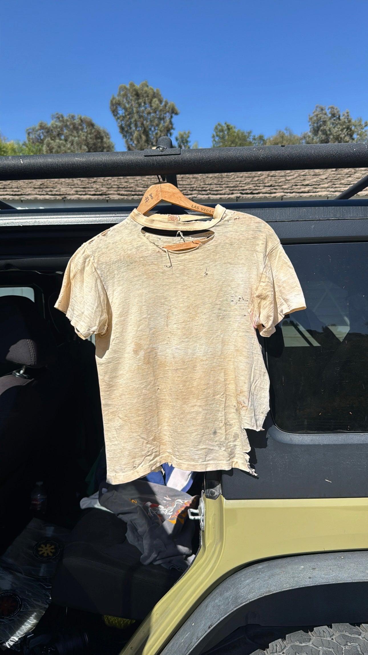 1950s Thrashed BVD Blank Tshirt