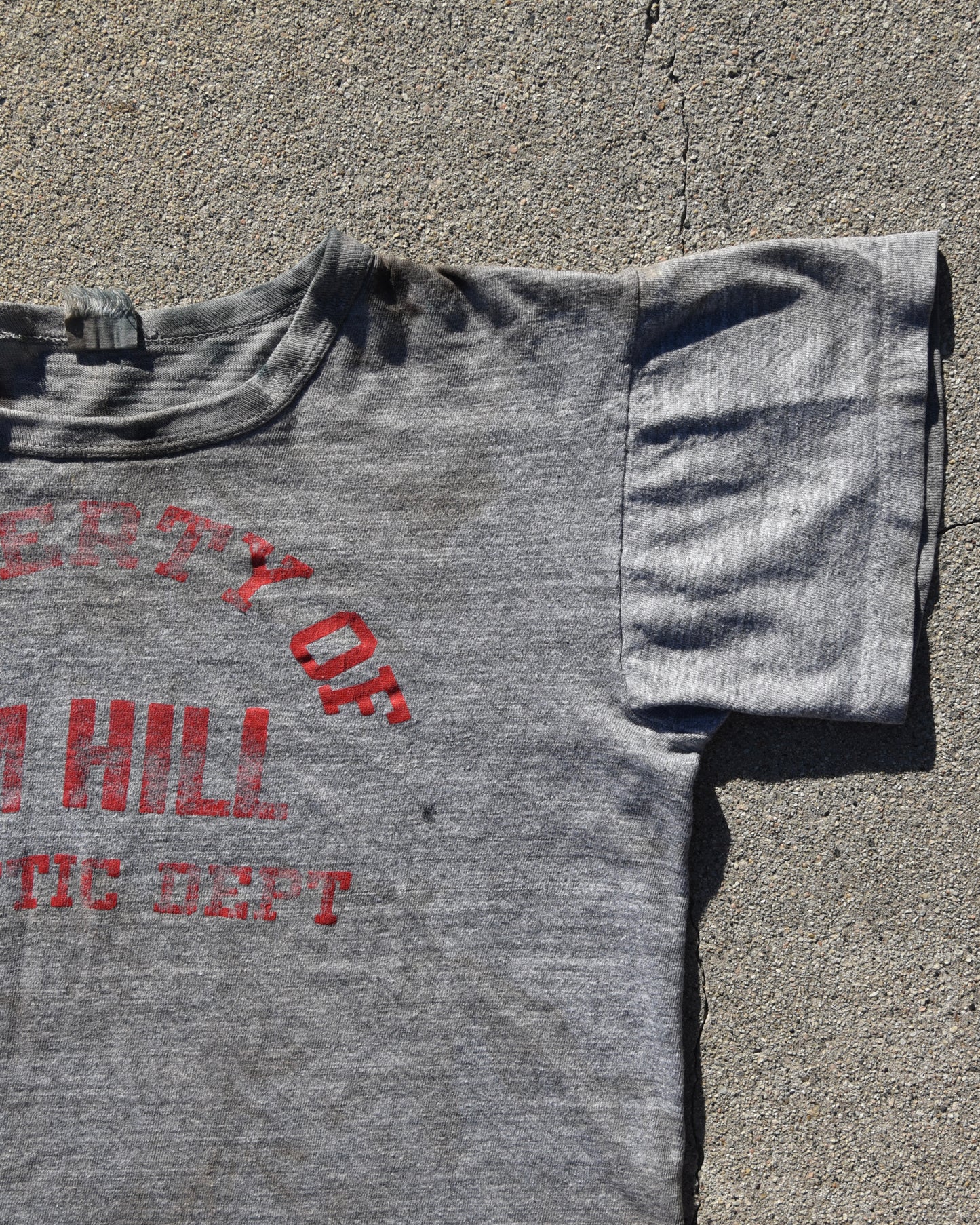 1950s Property of Jim Hill Athletic Dept Tshirt