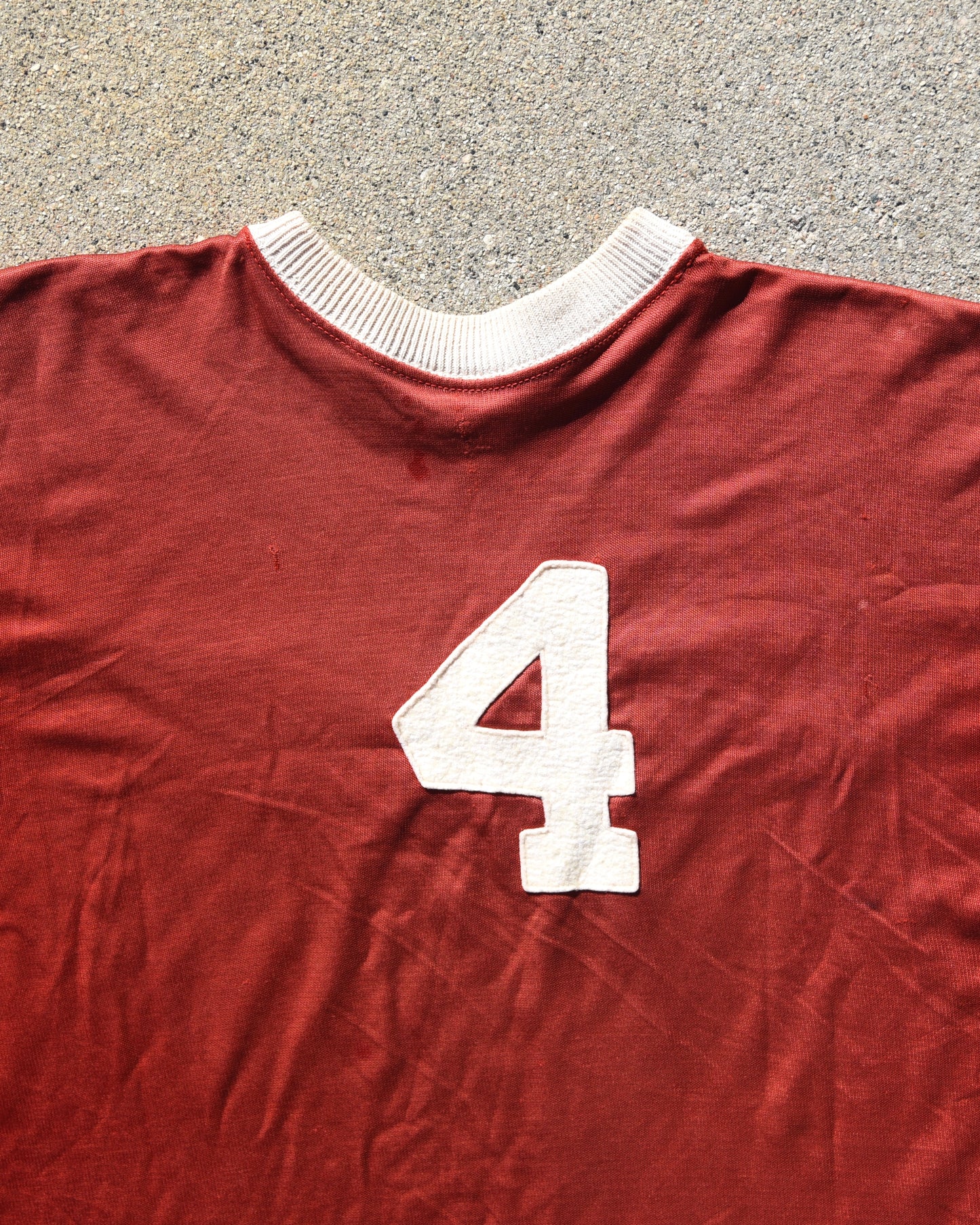 1950s Durene Two Tone Braves Jersey Vintage
