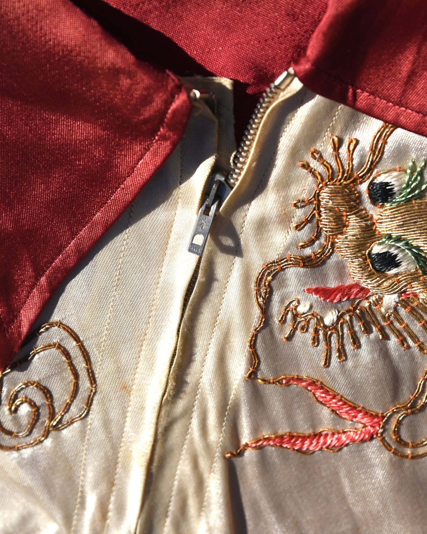 1950s Japanese Sukajan Satin Shirt