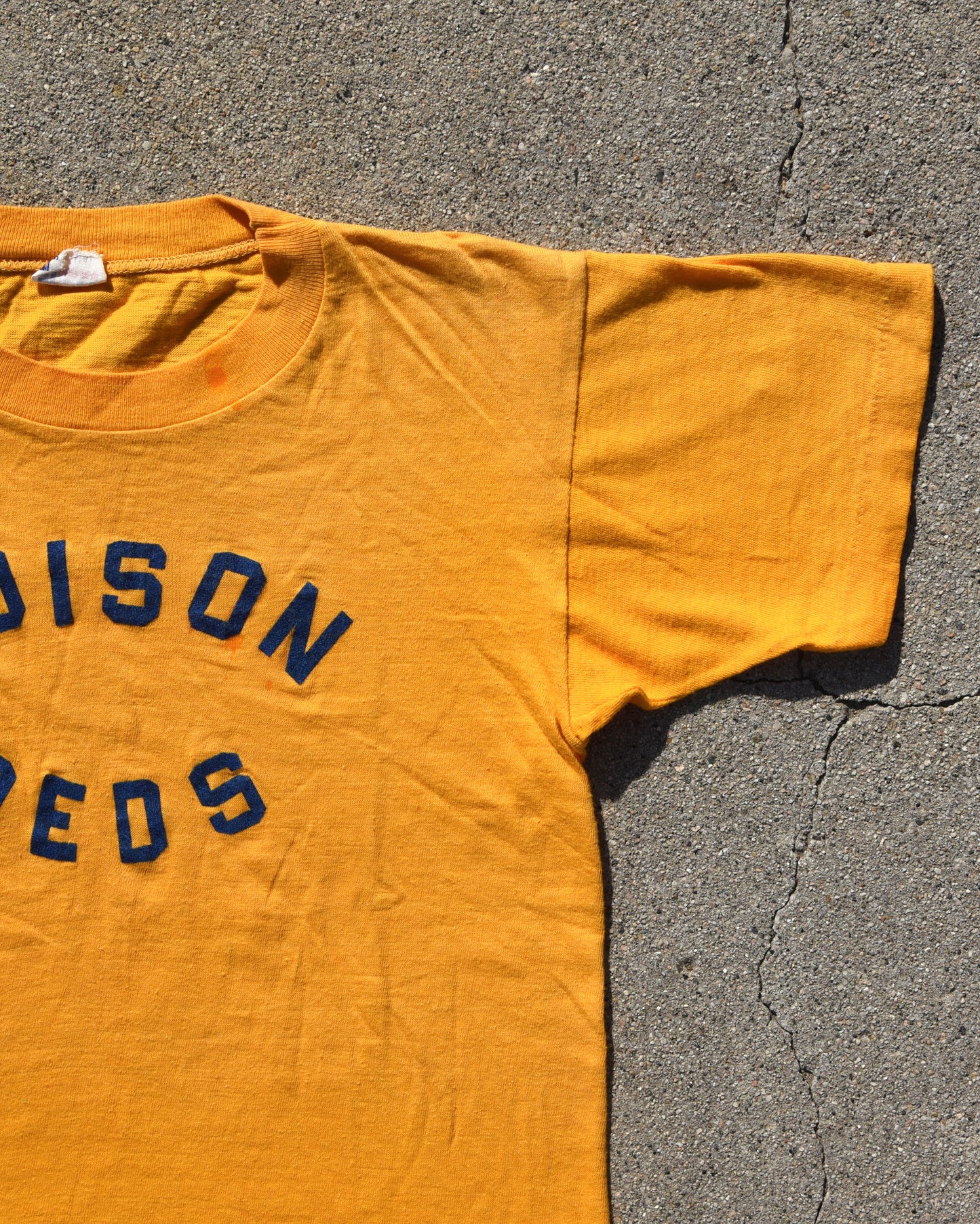 1950s Champion Running Man Edison Reds Tshirt Youth