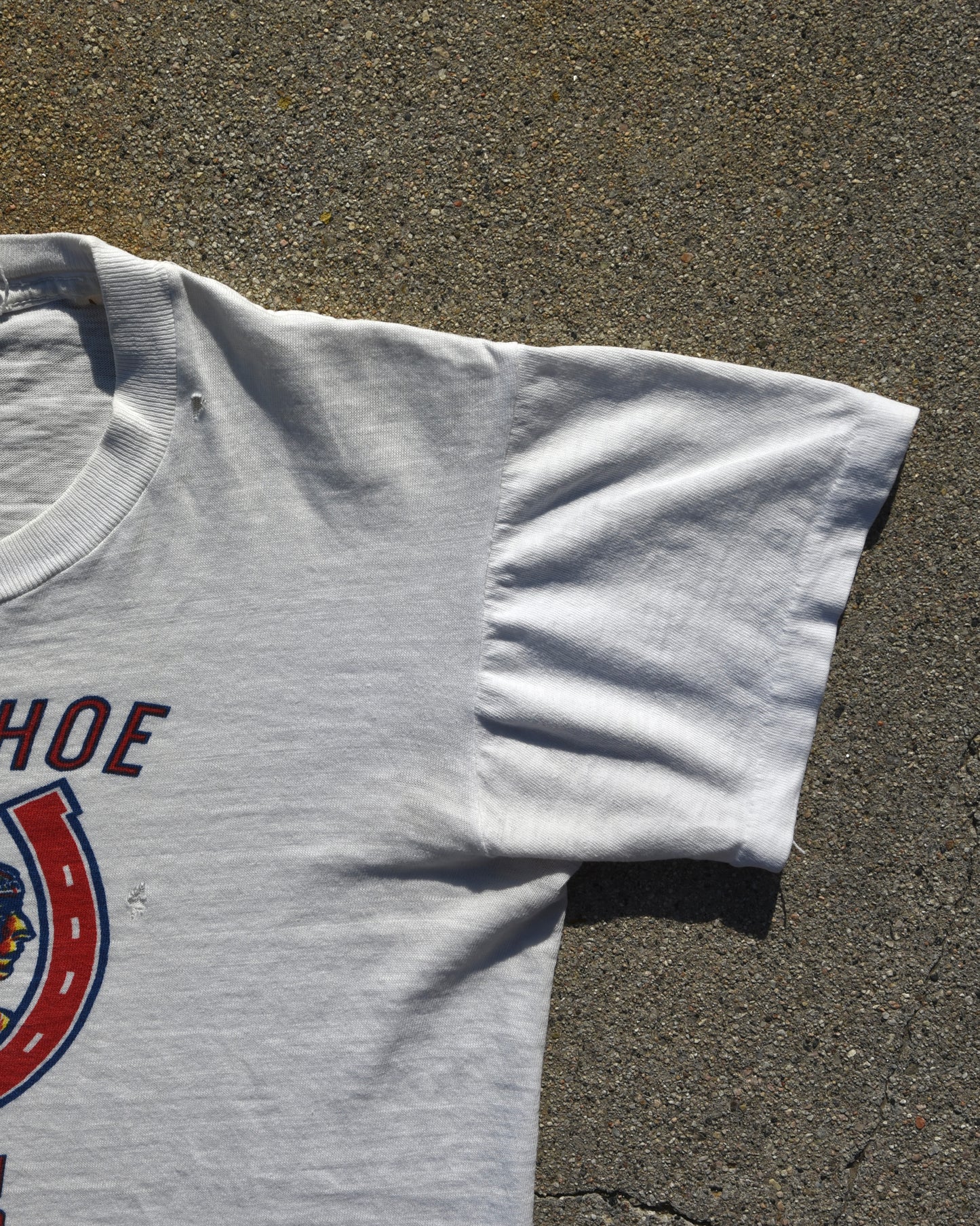 1950s Boy Scouts Horseshoe Reservation Scout Camp Staff Tshirt