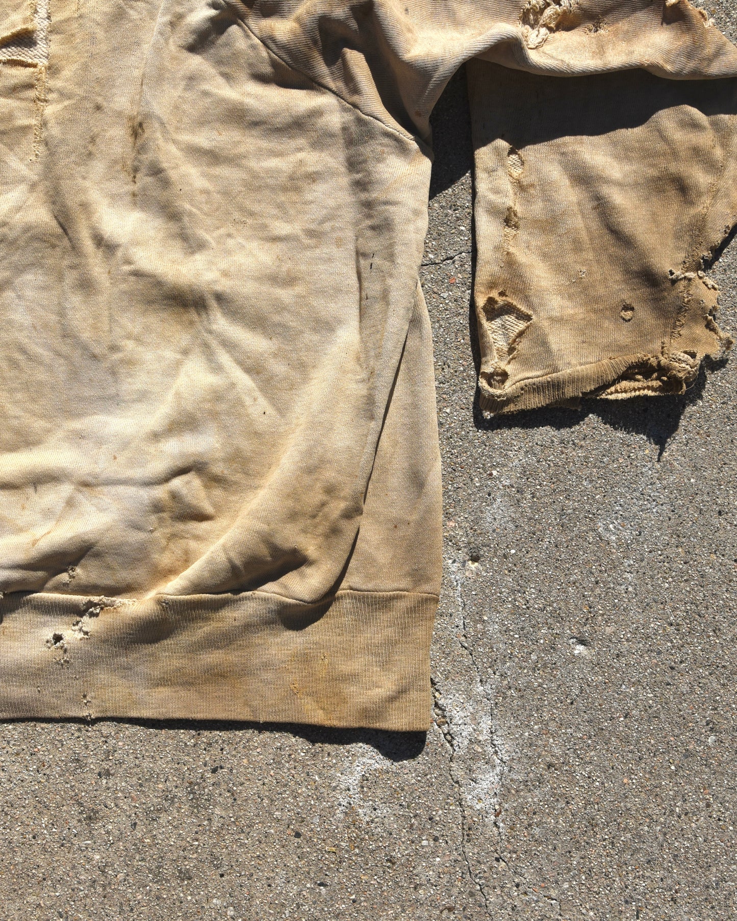 1950s Thrashed and Repaired Hoodie