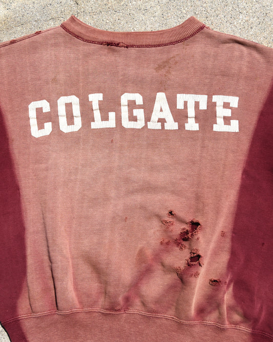 1950s Sun Faded Colgate University Sweatshirt