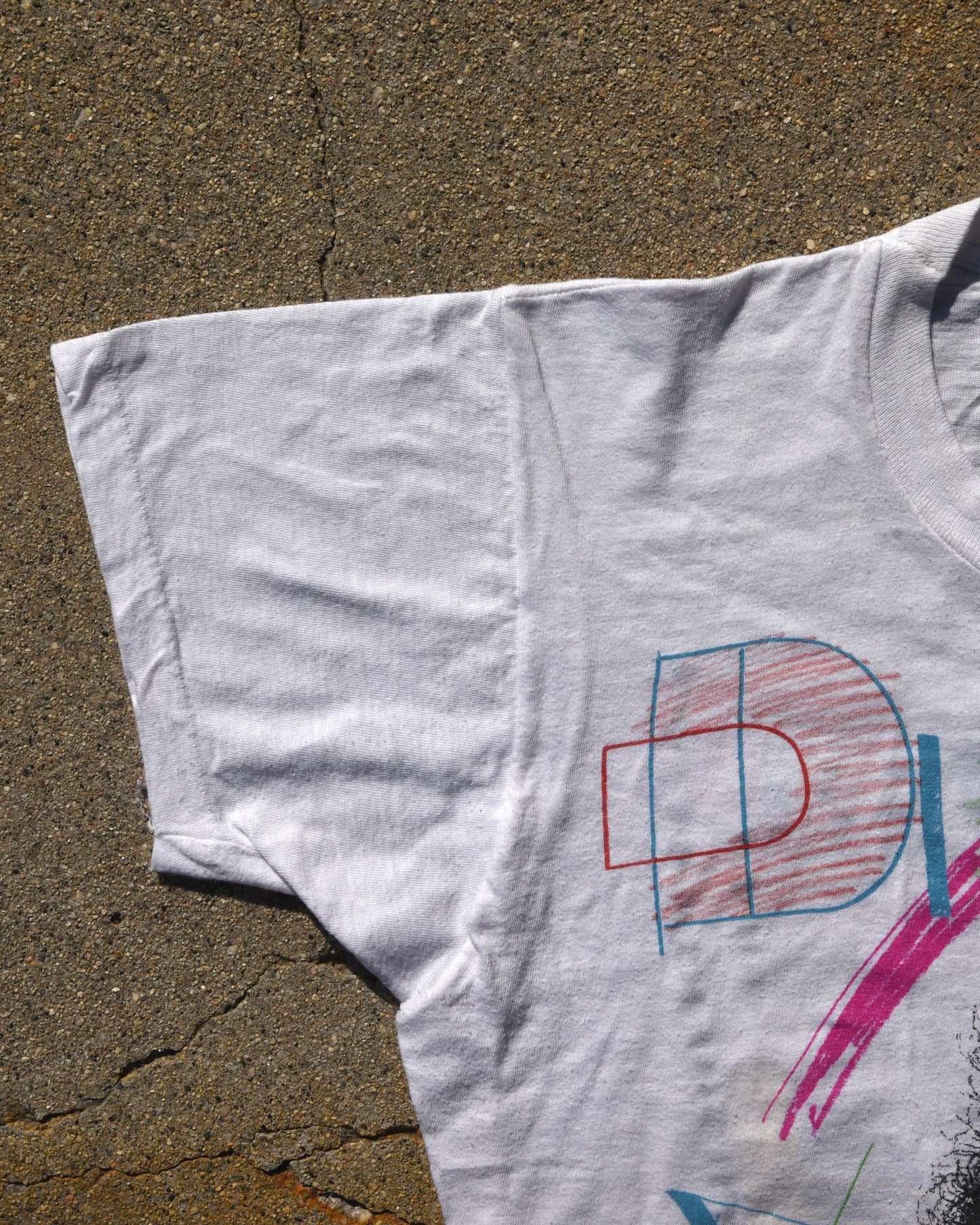 1986 Bob Dylan x Tom Petty and The Heartbreakers Alone Together True Confessions Tour Tshirt