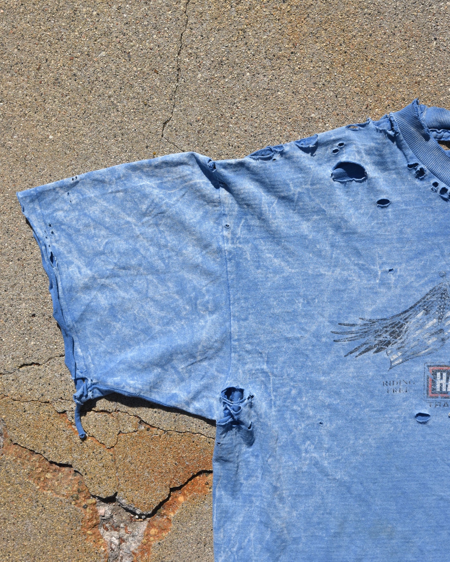 1990s Harley Davidson Tshirt Thrashed