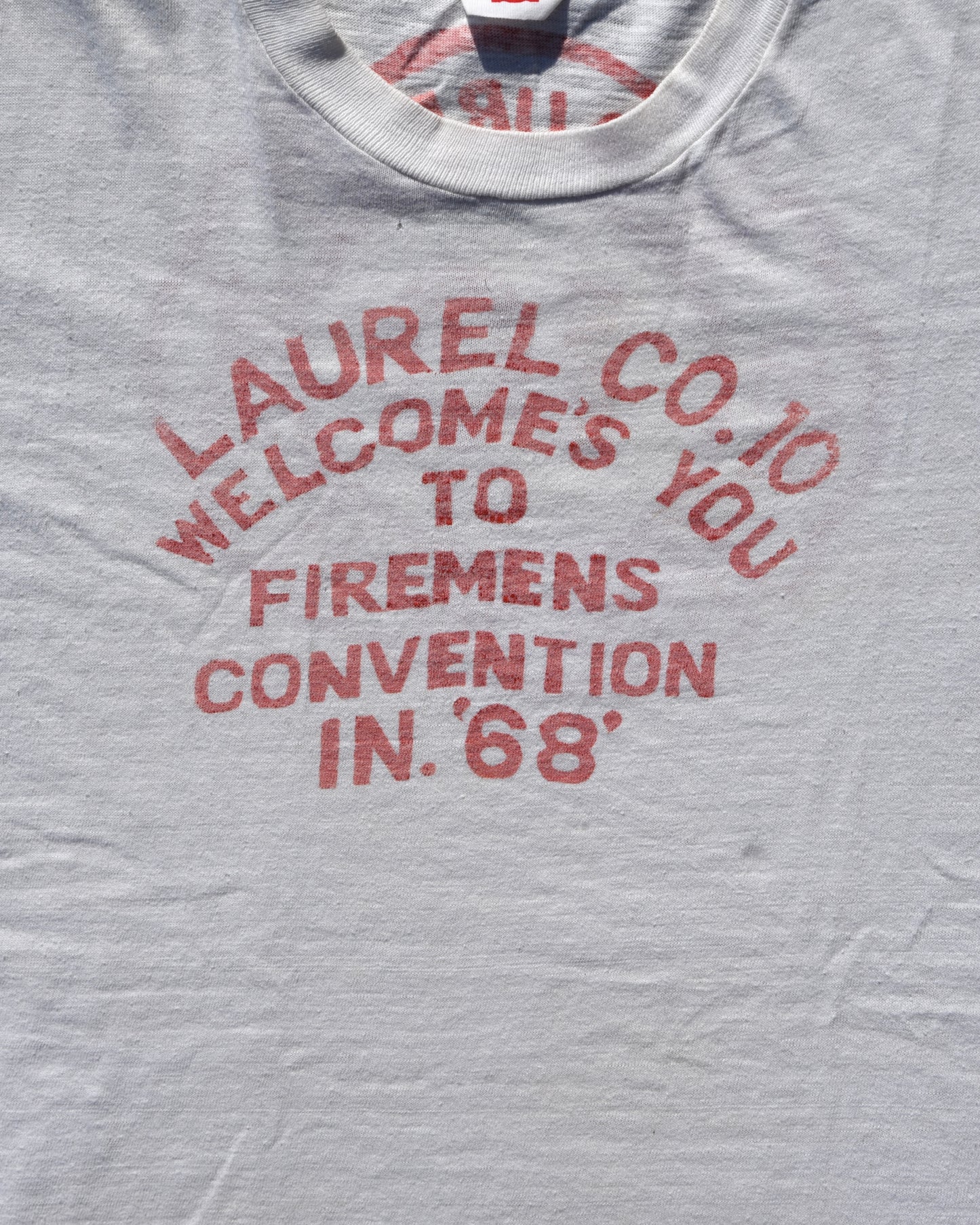1960s Laurel Fire Dept Convention Tshirt