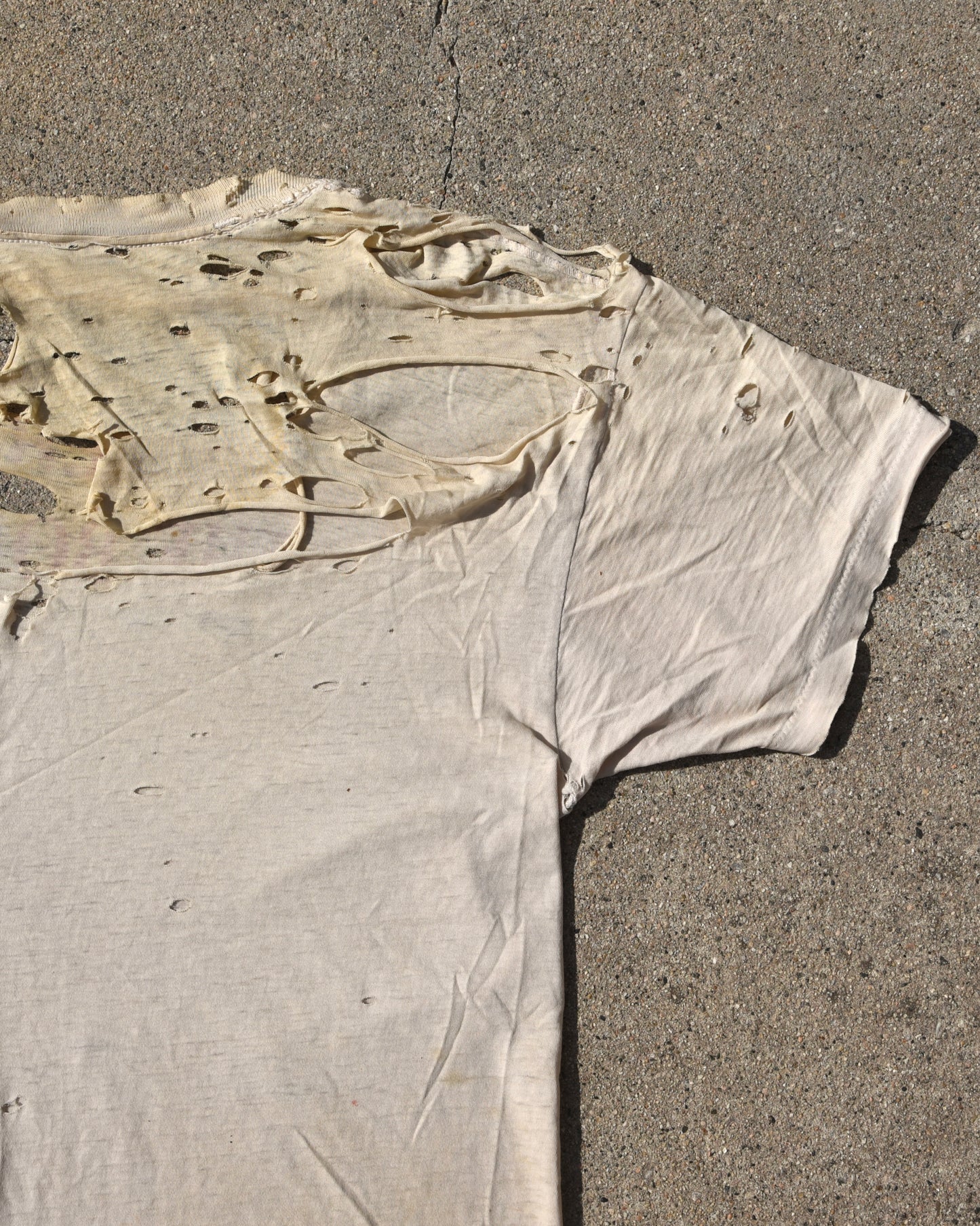 1980s Vintage Sex Pistols Never Mind The Bollocks Thrashed Tshirt