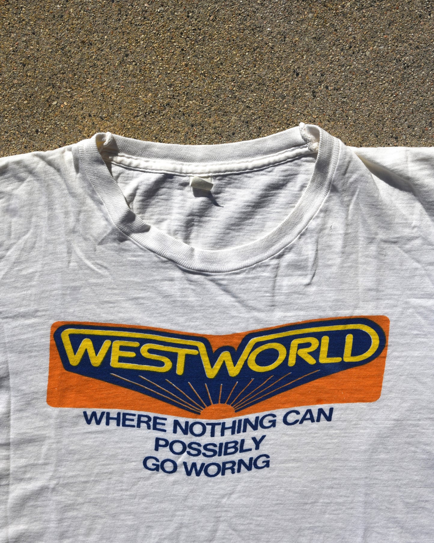 1973 Westworld Movie Promo Tshirt