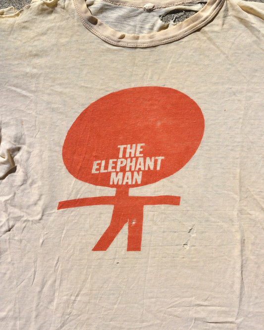 1980s The Elephant Man - David Lynch - Movie Promo Tshirt