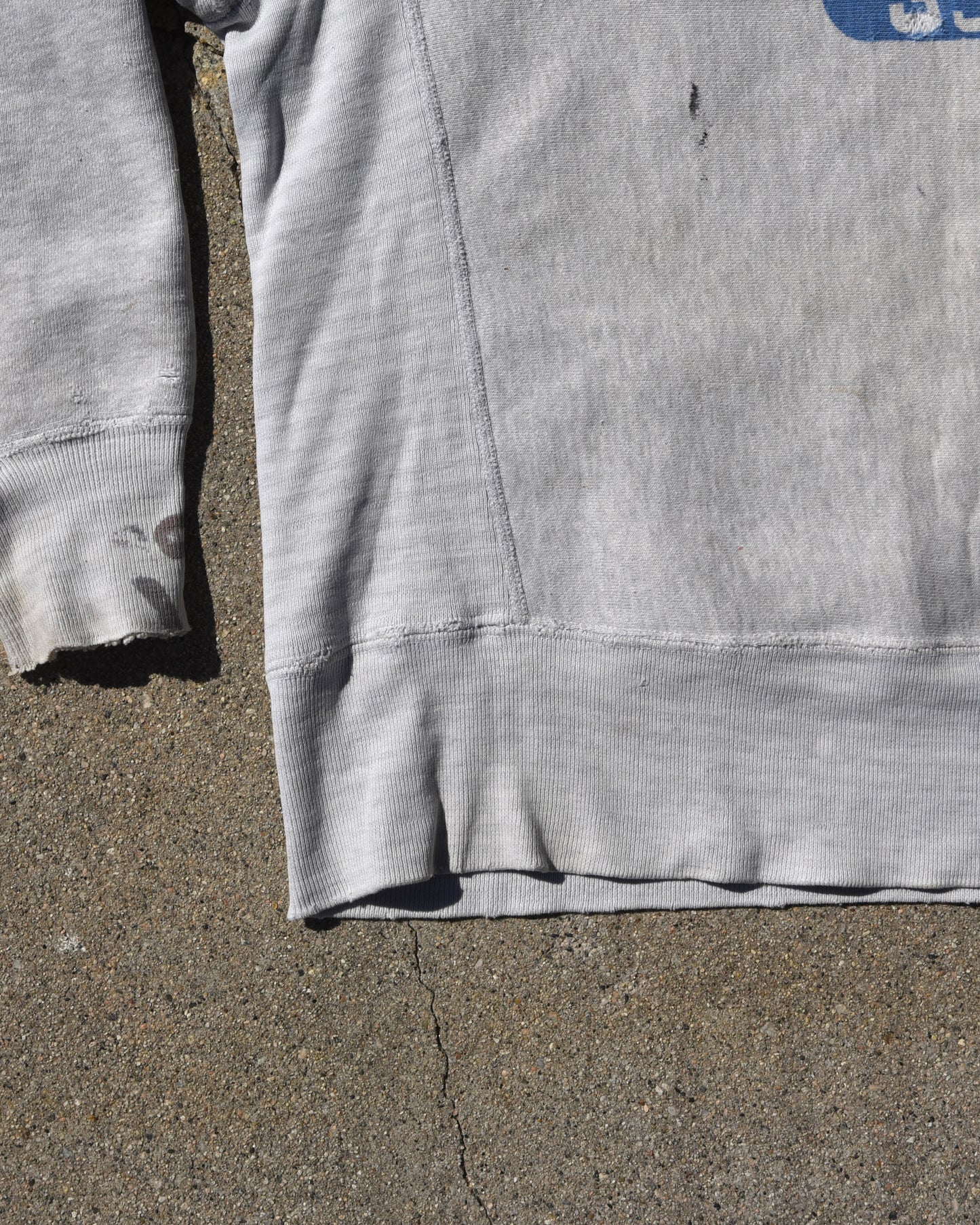 1960s Champion Reverse Weave “Expansion Gusset” LaSalle High School Track Sweatshirt