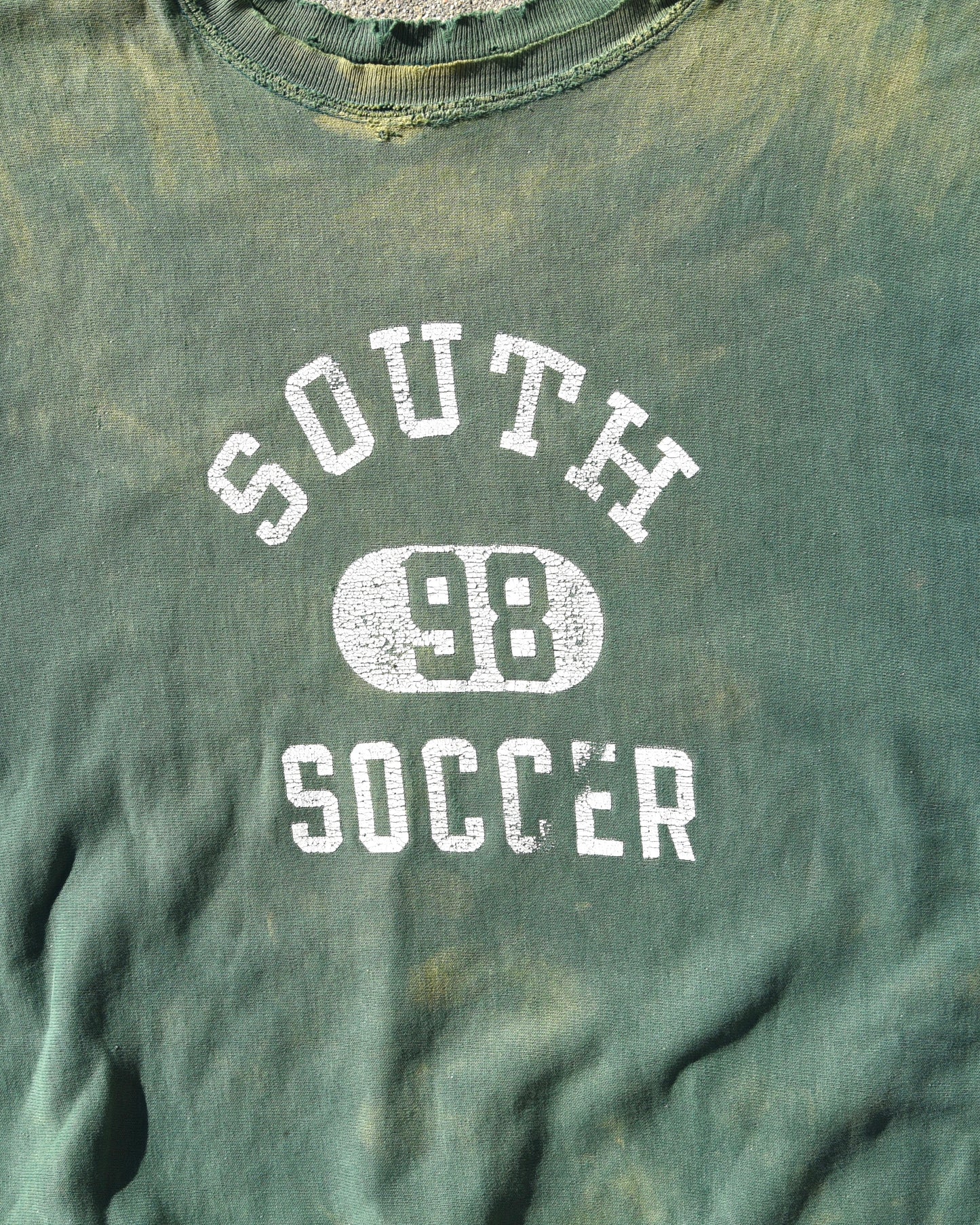 1970s Champion Reverse Weave South Soccer Sweatshirt - Sun Faded