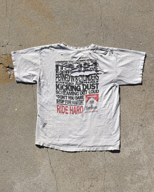 1990s Single Stitch Marlboro Thrashed Tshirt