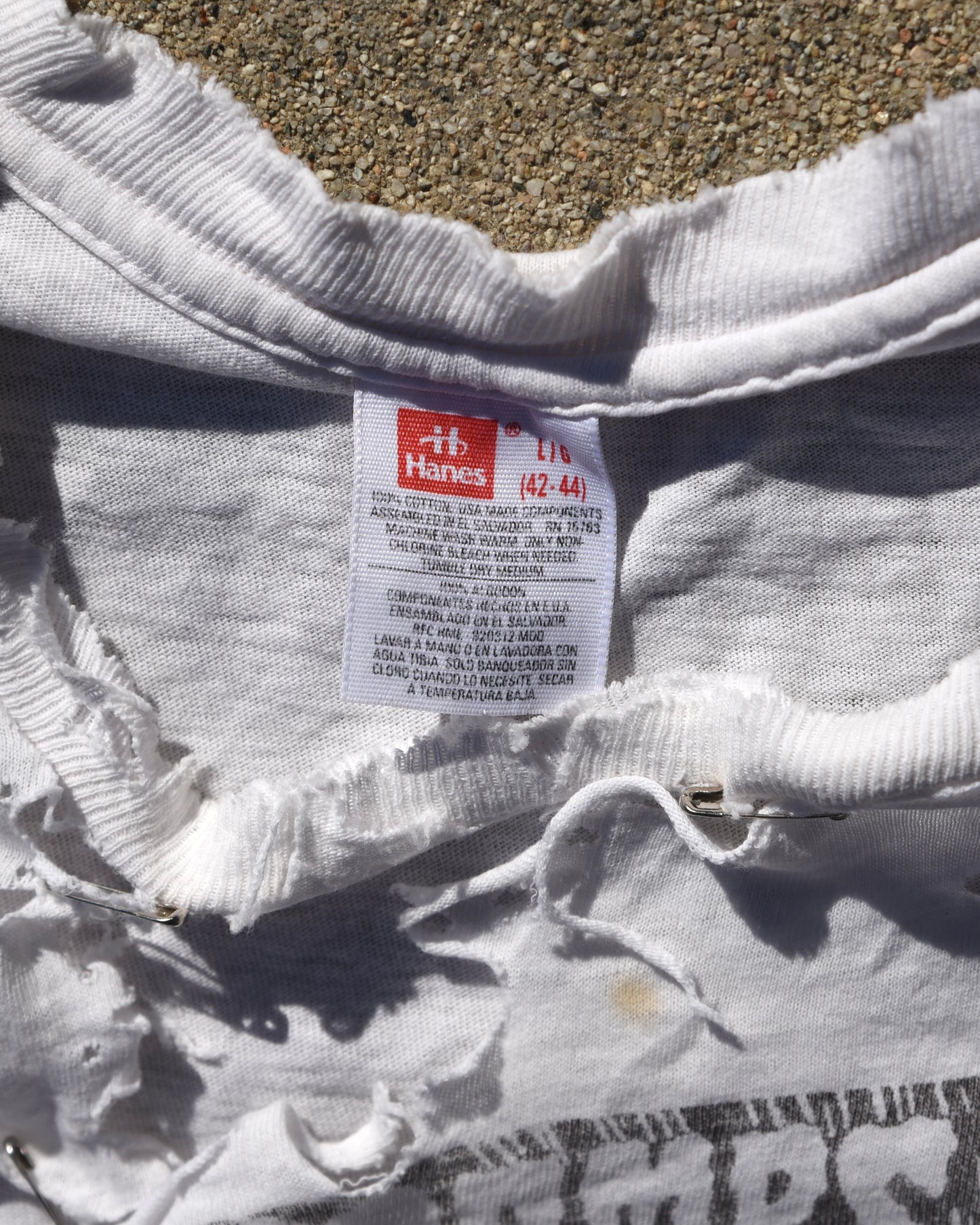 1980s Thrashed Cramps Band Tshirt