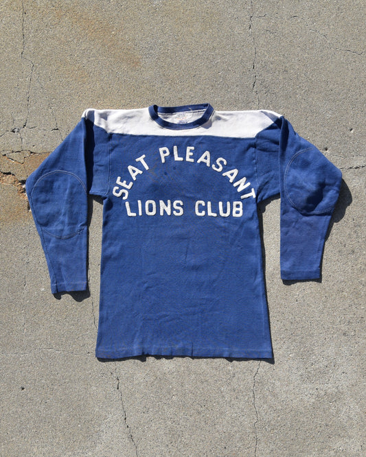 1950s Two Tone Seat Pleasant Lions Club Jersey