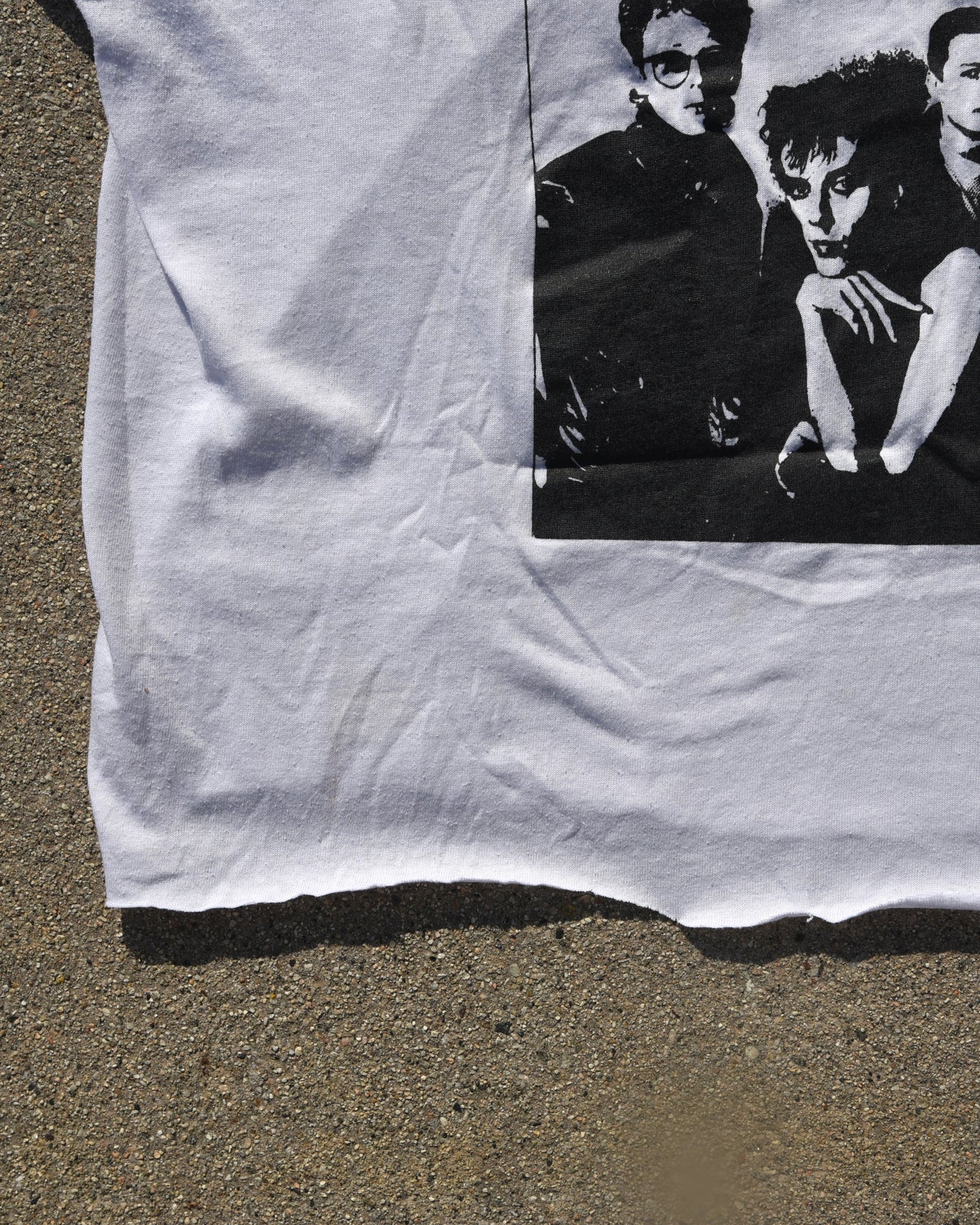 1980s Bauhaus Band Screen Stars Tshirt Cropped