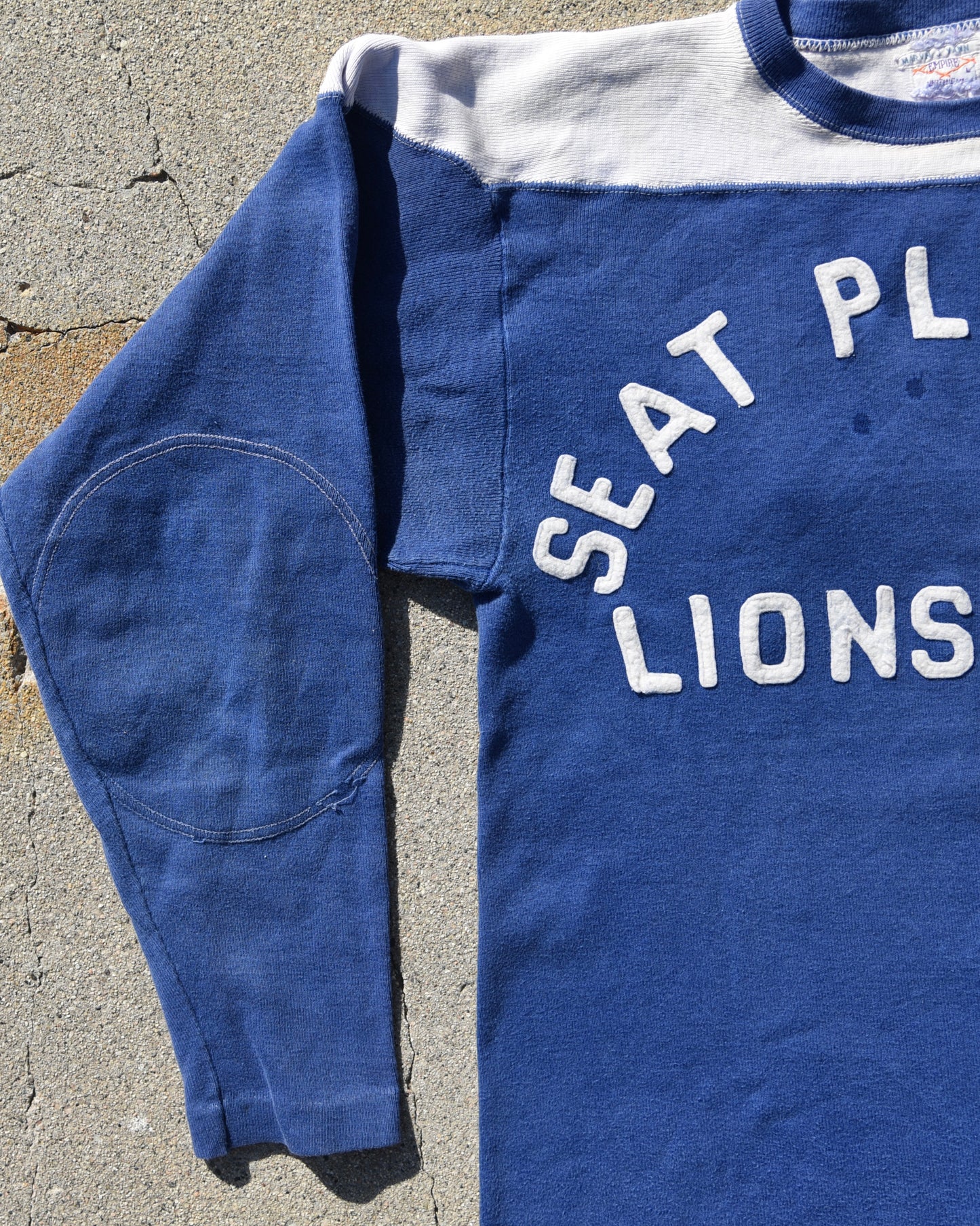 1950s Two Tone Seat Pleasant Lions Club Jersey