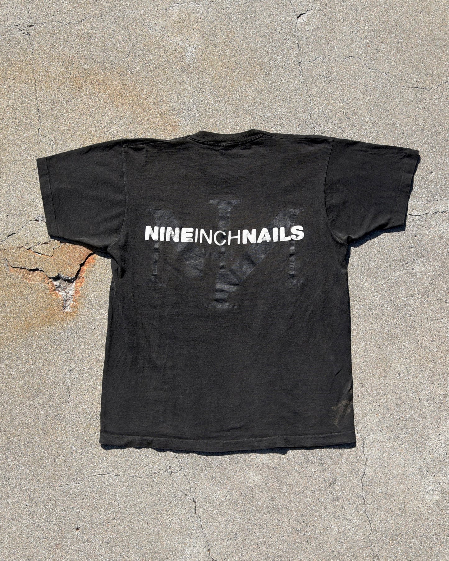 1990s Nine Inch Nails official Vintage NIN Double Sided Tshirt
