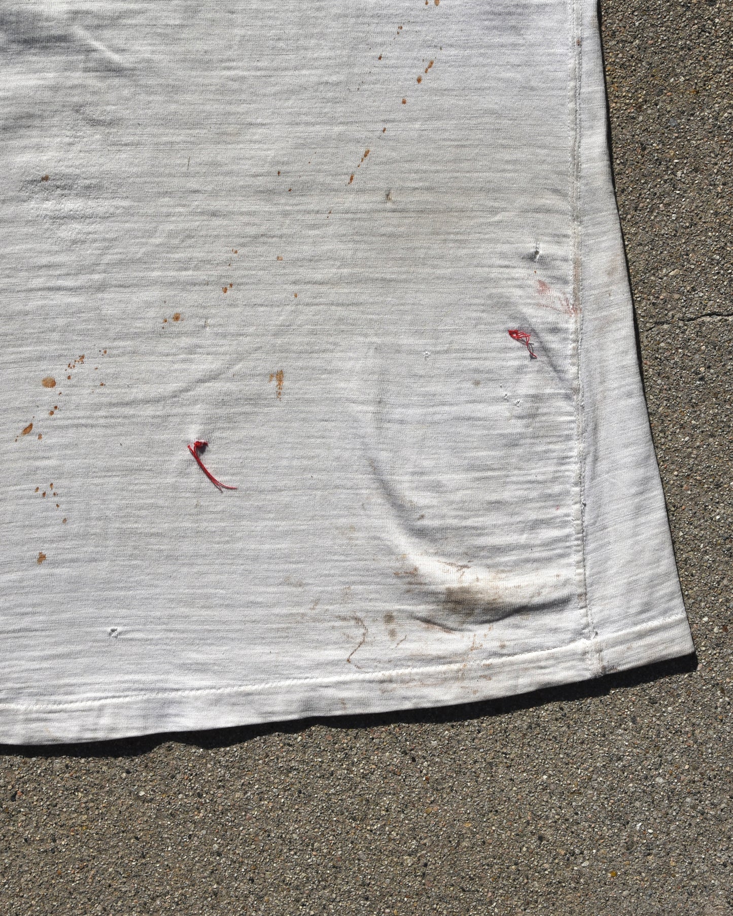 1950s Champion Cotton Football Jersey Thrashed