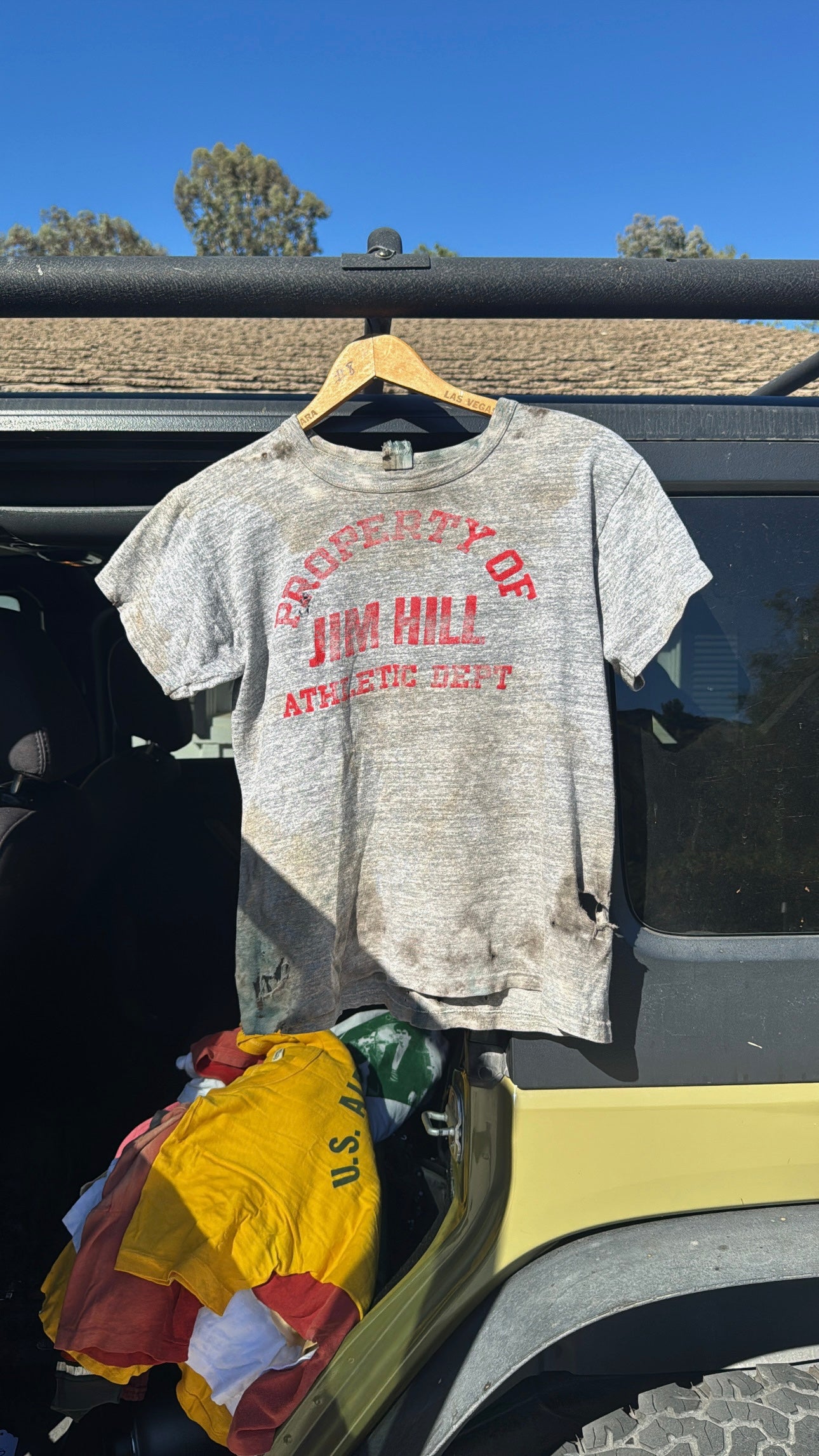 1950s Property of Jim Hill Athletic Dept Tshirt