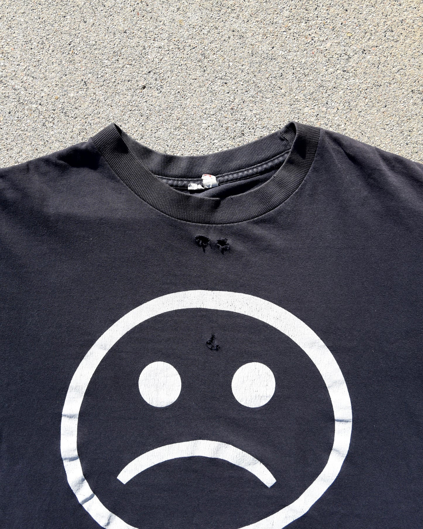 Crystal Castles Official 2011 Sad Face Tour Tshirt