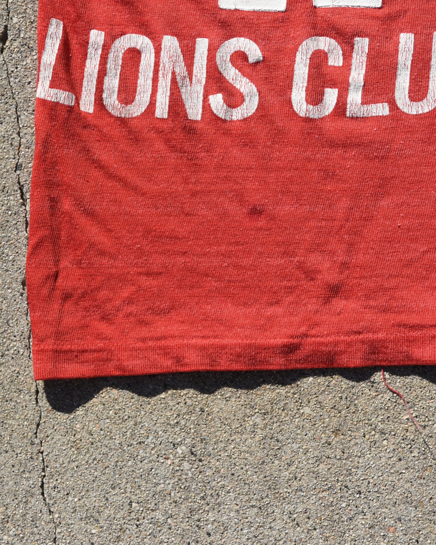 1950s Durene Red Legs Jersey