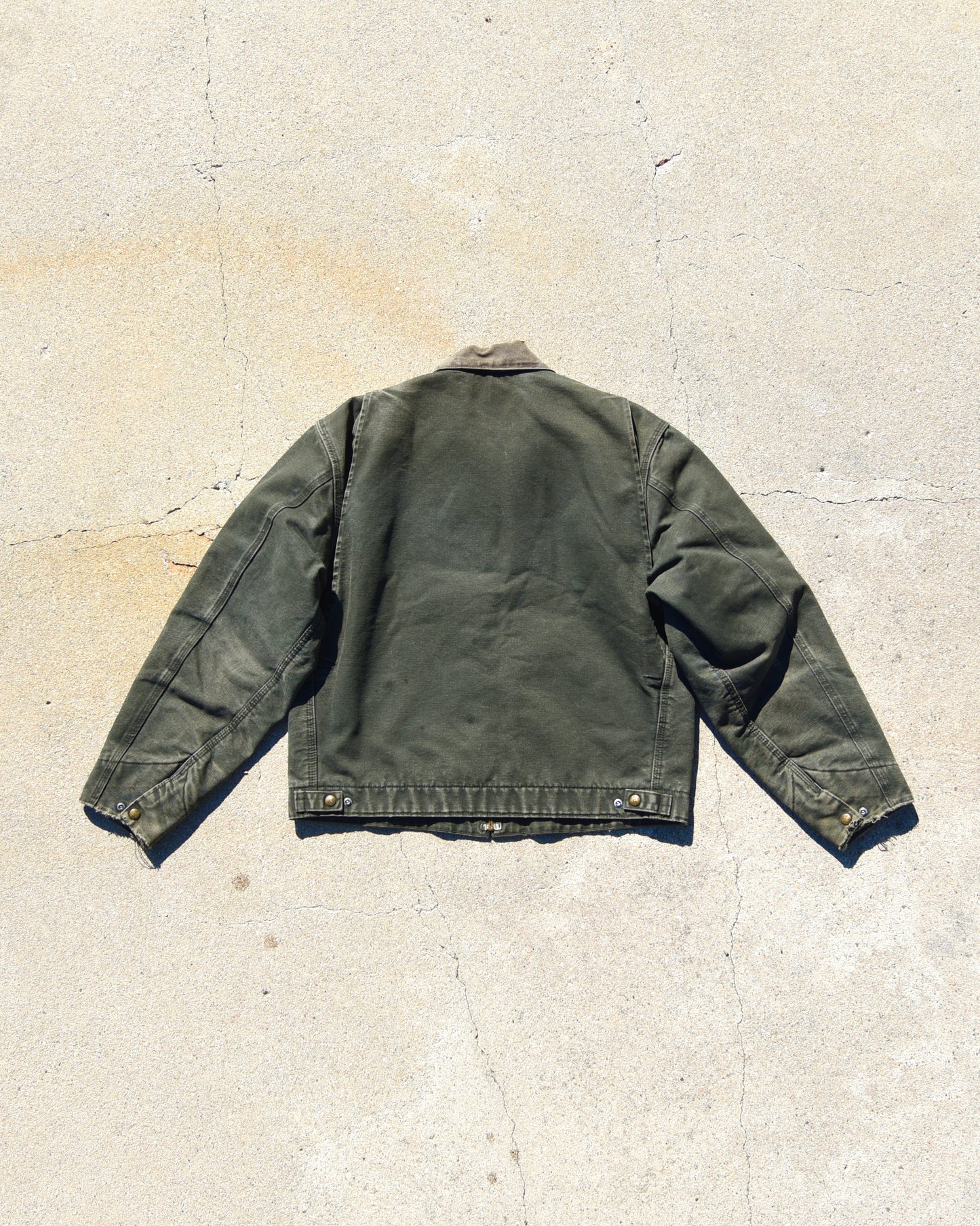 Carhartt J97 MOS Duck Detroit Jacket Moss Green - Large
