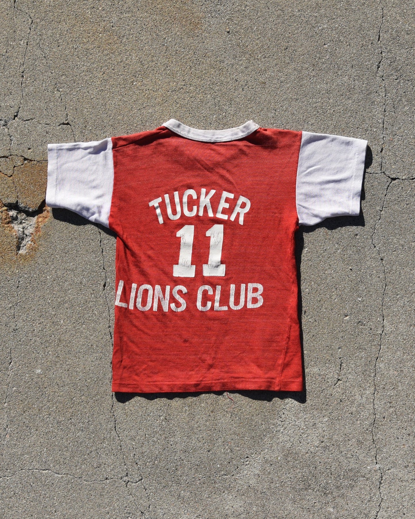 1950s Durene Red Legs Jersey