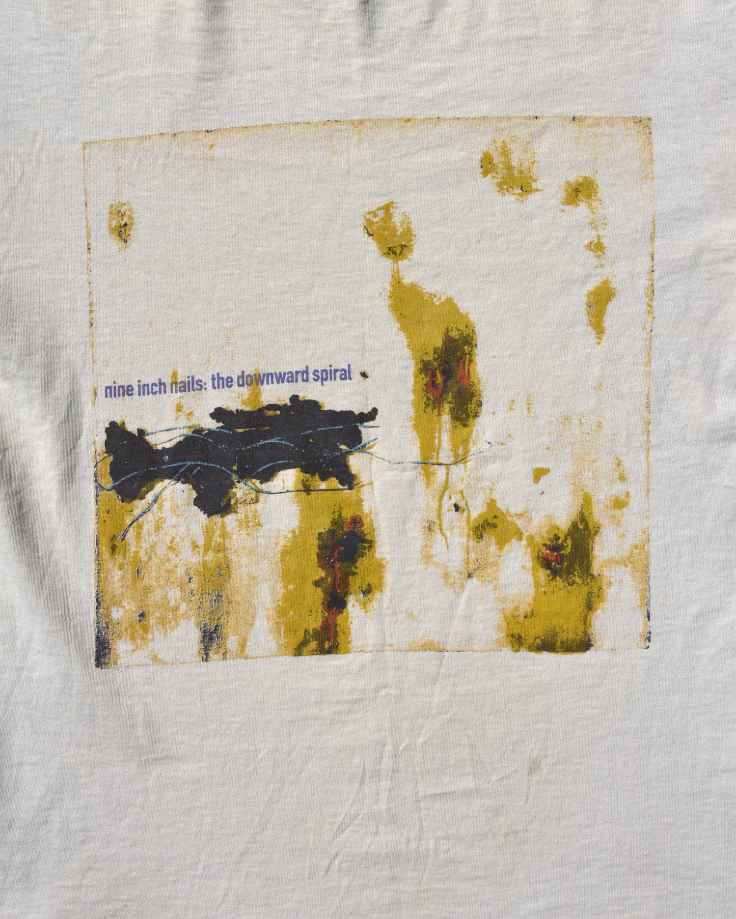1994 Nine Inch Nails The Downward Spiral Band Tshirt