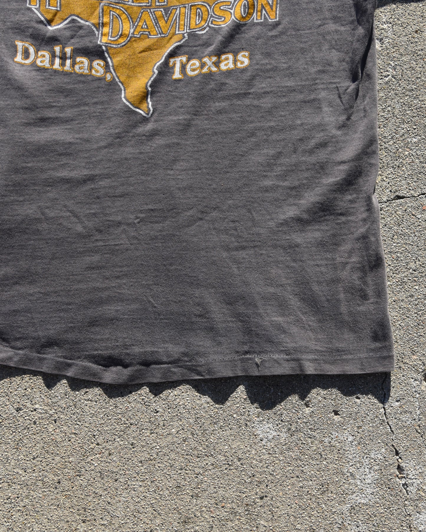 1970s Sun Faded Harley Davidson Tshirt