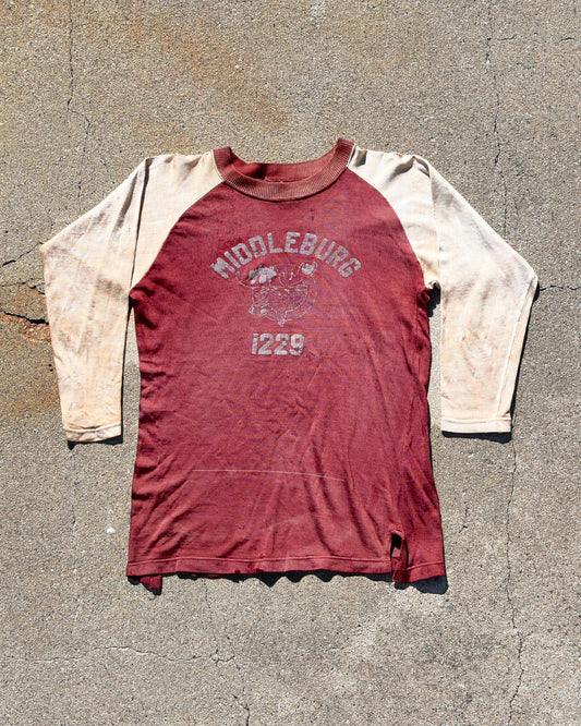 1940s Durene Middleburg 1229 Jersey Faded