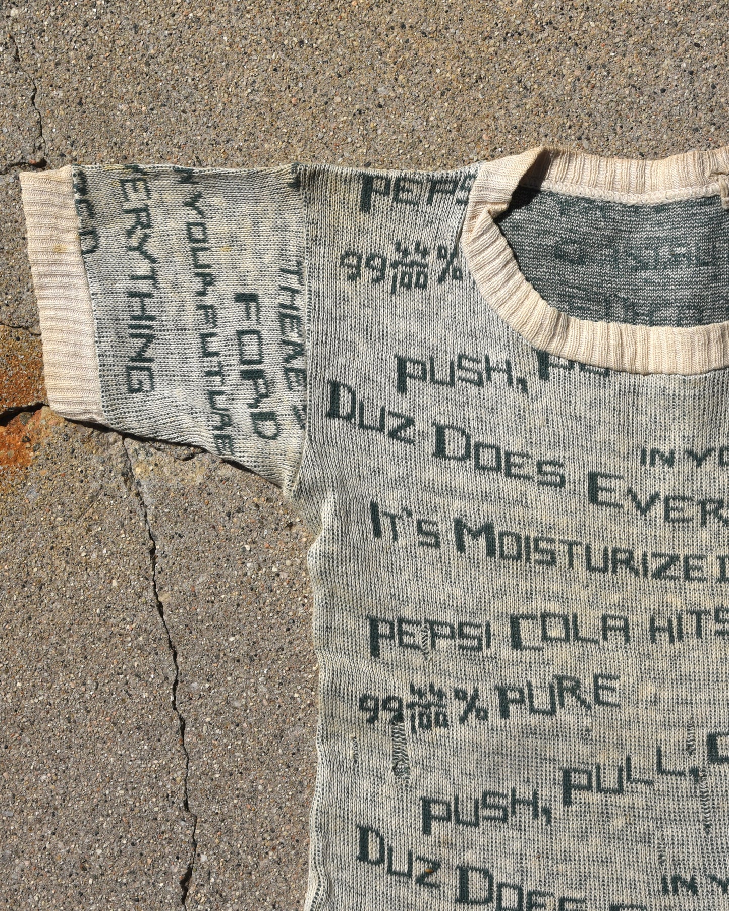 1950s Advertisement Knit Tshirt