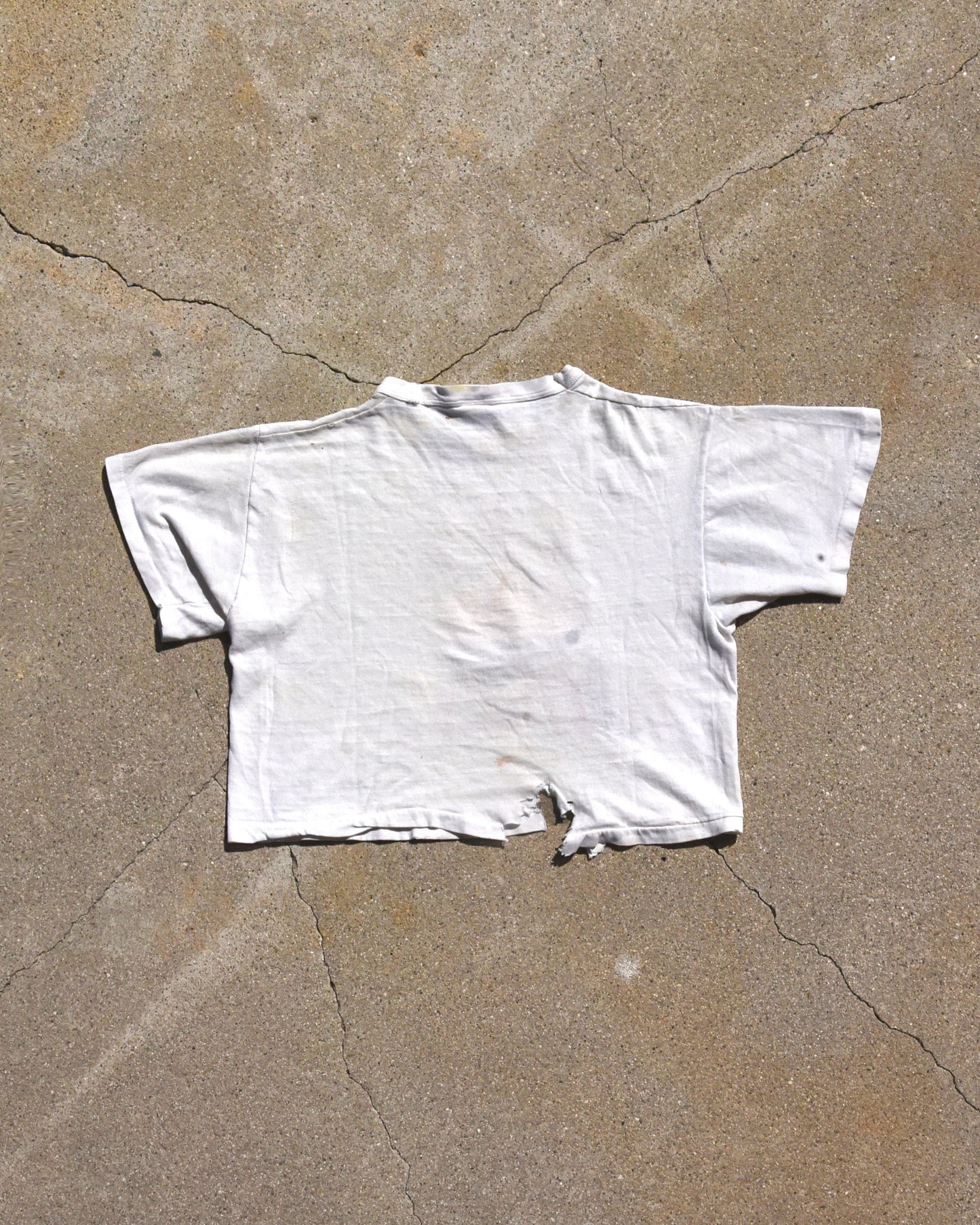 1970s CHS Football Cropped Tshirt