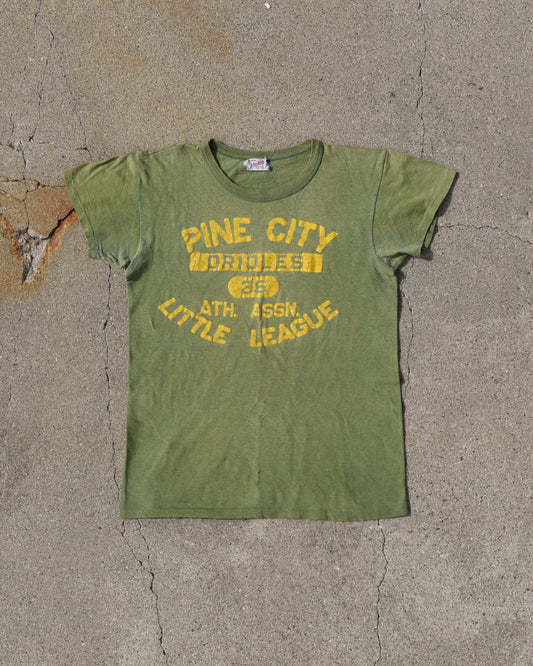 1950s Pine City Orioles Little League Tshirt