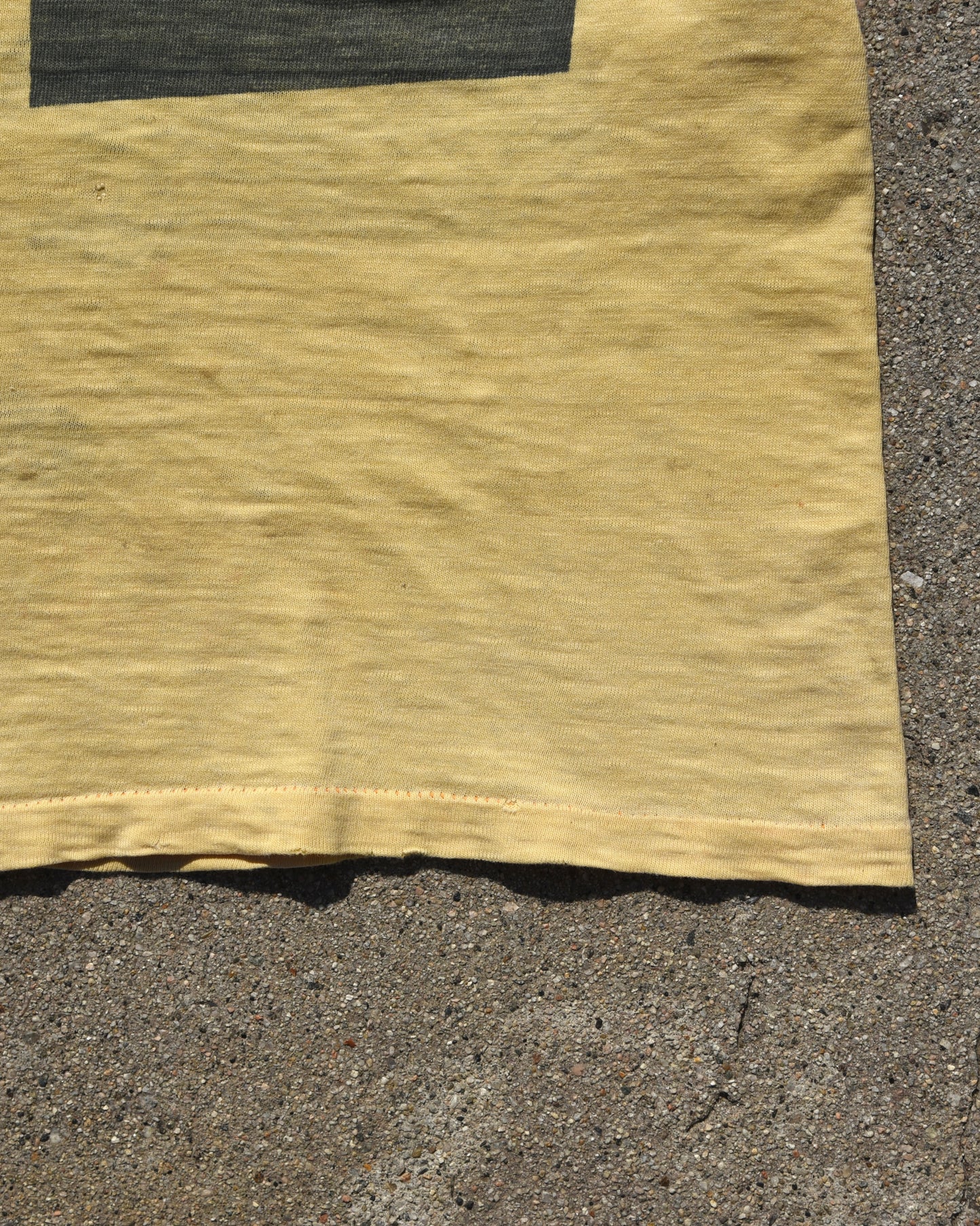 1950s Thrashed And Faded Water Print Football Jersey