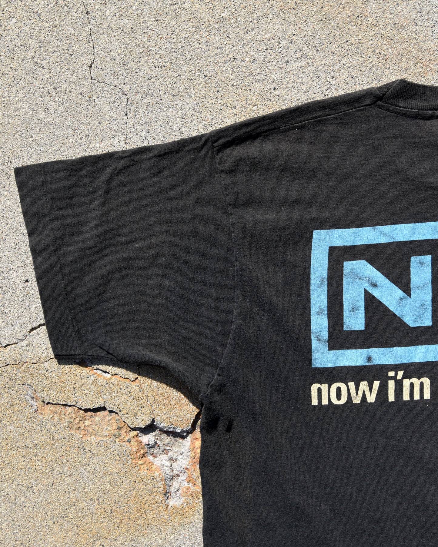 1991 Nine Inch Nails Now I’m Nothing Official Tshirt
