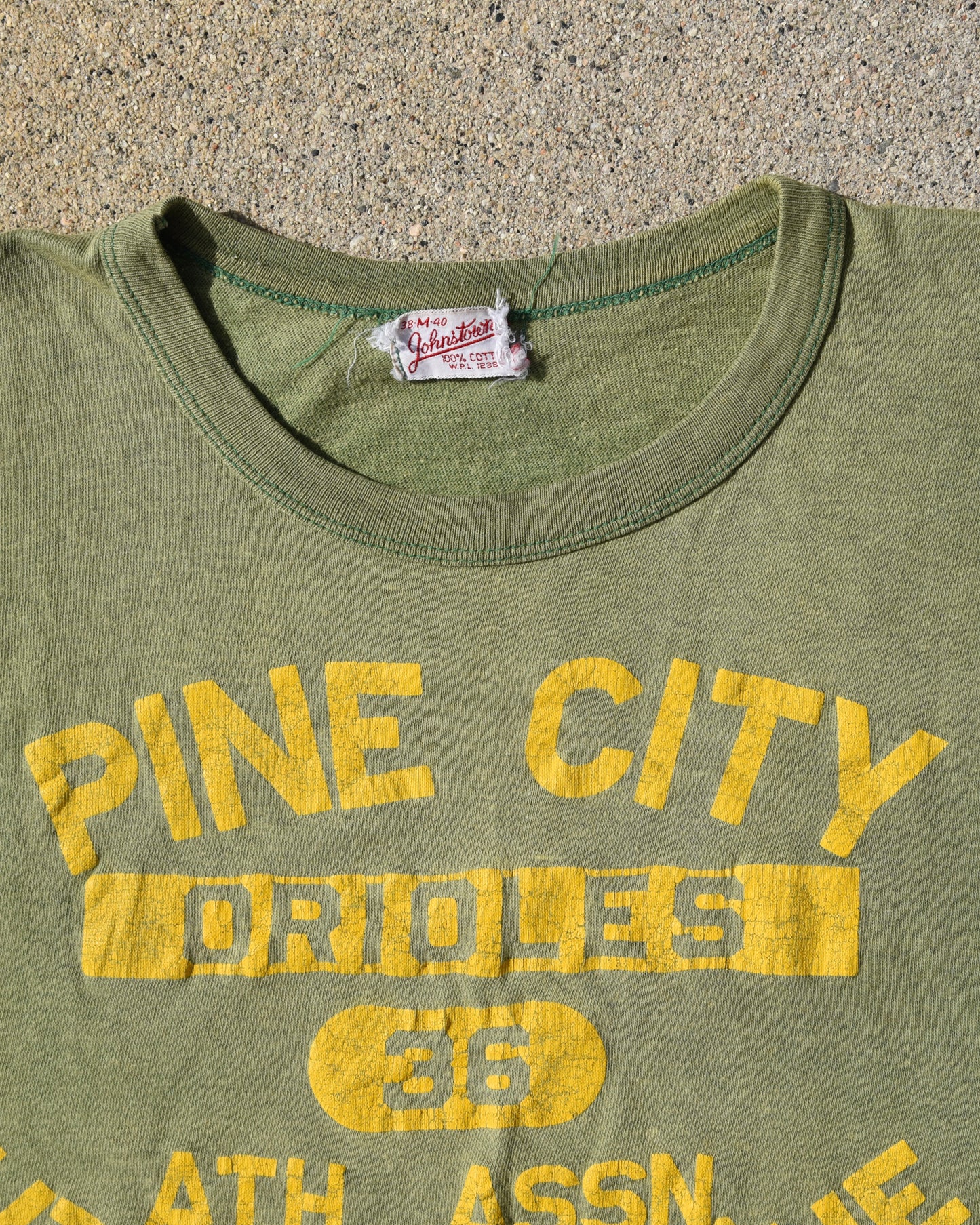 1950s Pine City Orioles Little League Tshirt
