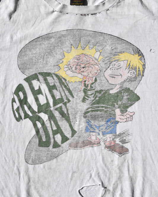 1994 Green Day 'Eat Your Parents' Promo Tshirt Thrashed