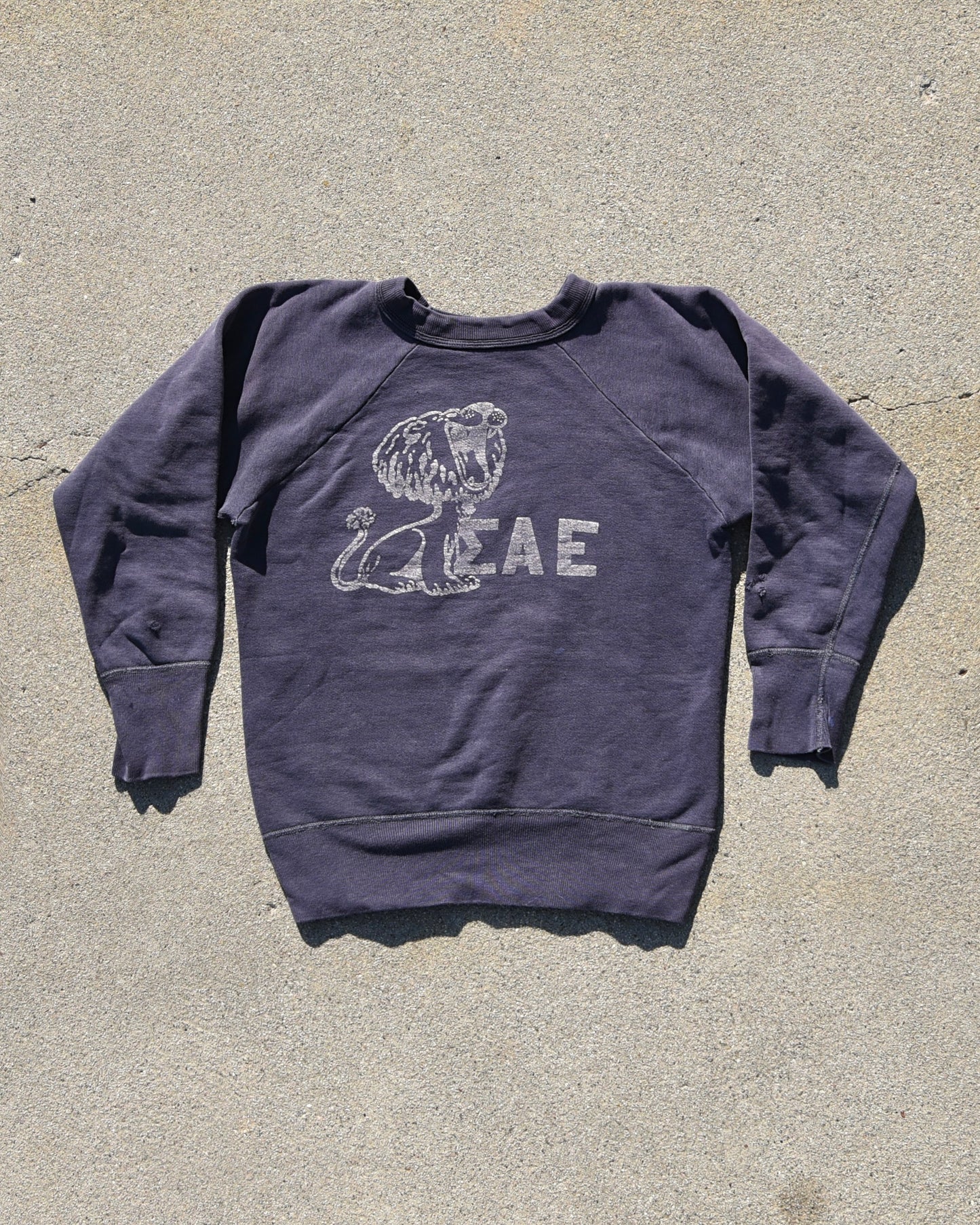 1960s Hanes Windshield Fraternity Sweatshirt