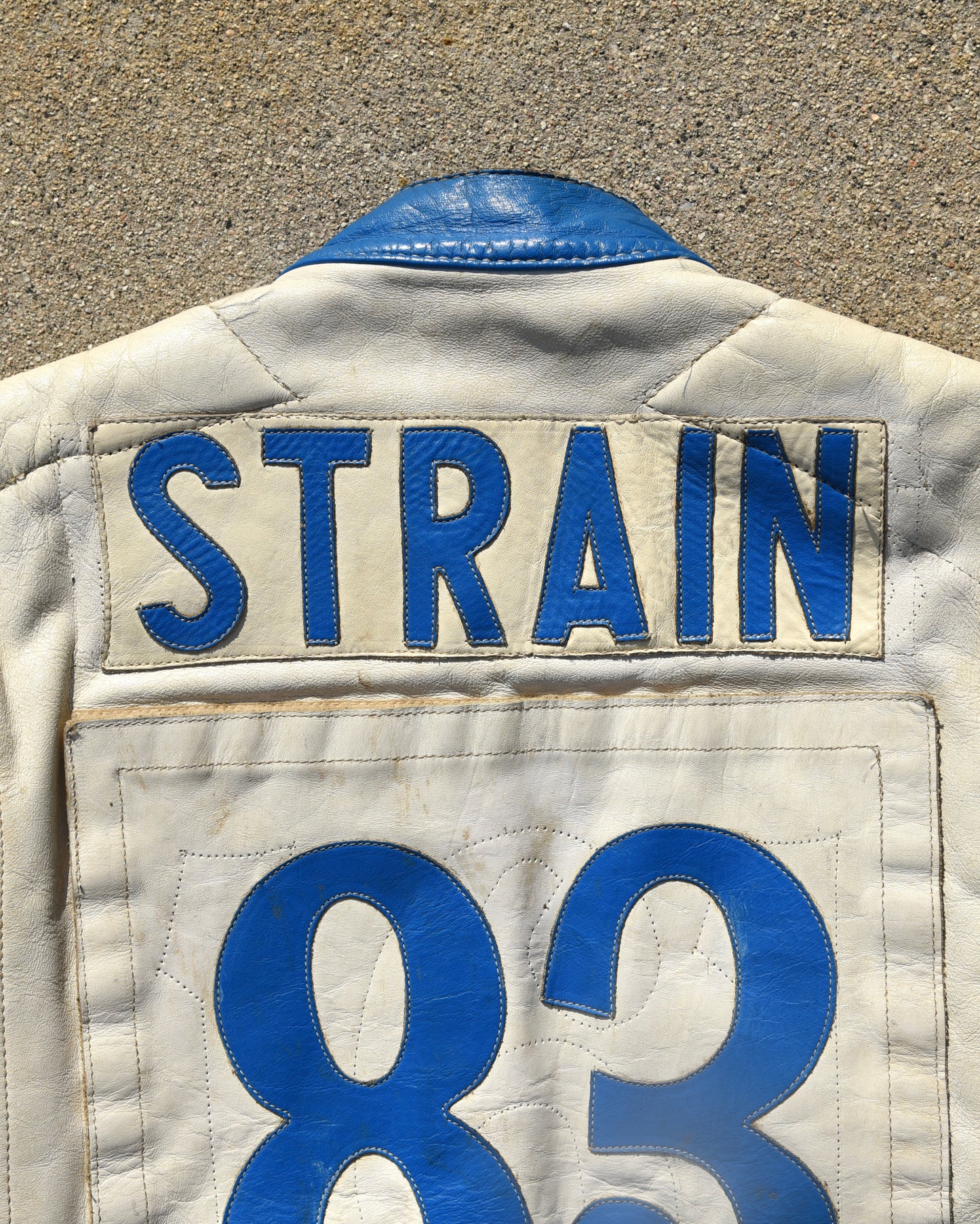 1960s ABC Motorcycle Racing Jacket Leather Cafe Racer